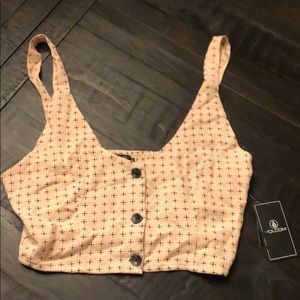 New With Tags- Volcom Tank Top